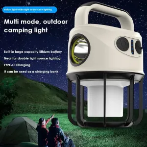 Mode, Portable Torch Epic sale Light Exclusive sale Lighting Camping hiking 4 Camping Lantern Tent with USB Hook, Waterproof Lights Modes, with Rechargeable