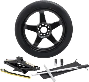 Modern Spare Complete Compact Spare Tire Kit - Fits 2015-2023 Chrysler 300 All Trims