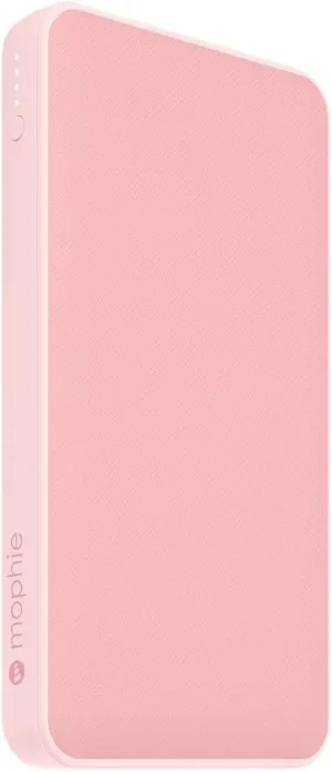mophie - Powerstation Portable Charger for Most USB-Enabled Devices (8,000 mAh) - Pink