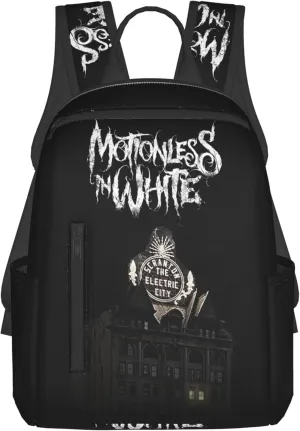Motionless Rock In White Backpack Lightweight Backpack Travel Bag Classic Laptop Daypack for Men Women Backpack