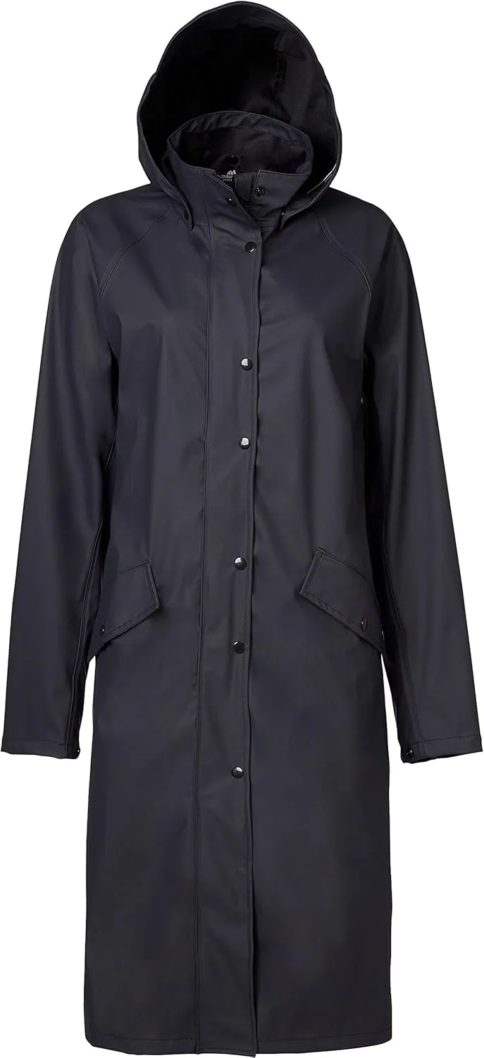 Mountain Horse Womens Mindy Rain Coat - Black Size - L Size - L