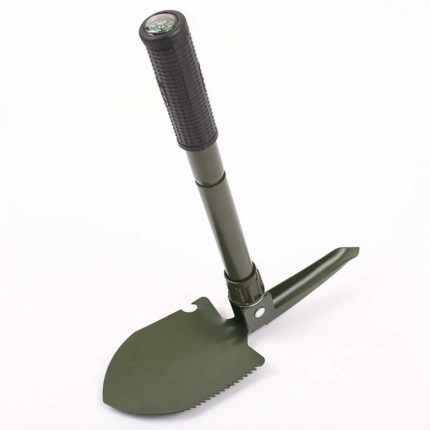 Multifunction Camping Shovel - Survival Folding Shovel for Military Tactical Use, Hiking, and Gardening