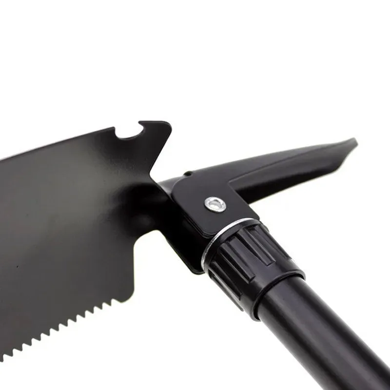 Multifunction Camping Shovel Survival Folding Shovels Military Tactical Shovel Hiking Outdoor Garden Hoe Digging Tool Kit