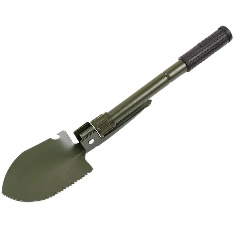 Multifunction Camping Shovel Survival Folding Shovels Military Tactical Shovel Hiking Outdoor Garden Hoe Digging Tool Kit