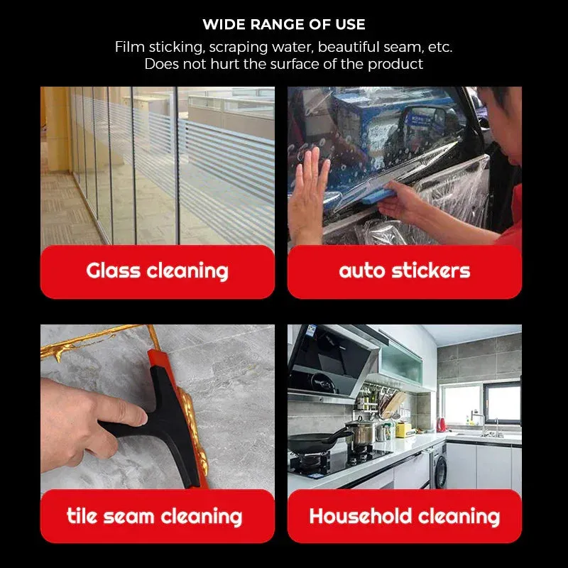 Multifunction Cleaning Scraper Shovel Tile Gap Caulking Filling Tool Grout Scraper Wallpaper Removal Scraper Car Film Sticking Tool