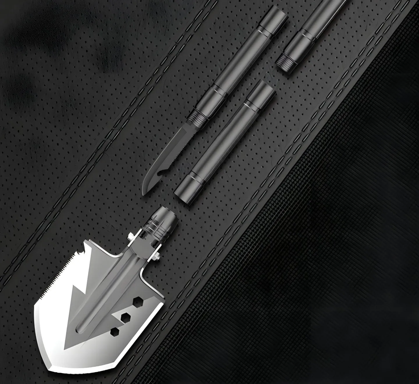 Multifunction Folding Shovel - Camping | Survival & Hiking