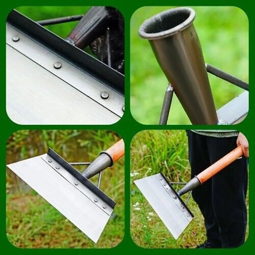 Multifunctional Cleaning Shovel, Multifunction Garden Shovel,2024 New Multi-Functional Outdoor Garden Cleaning Shovel,Square Garden Spade (9.8In*2)