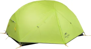 Naturehike Mongar 2 Person Backpacking Tent 3 Season Free-Standing Lightweight Hiking Tent for Outdoor Activities (Green)