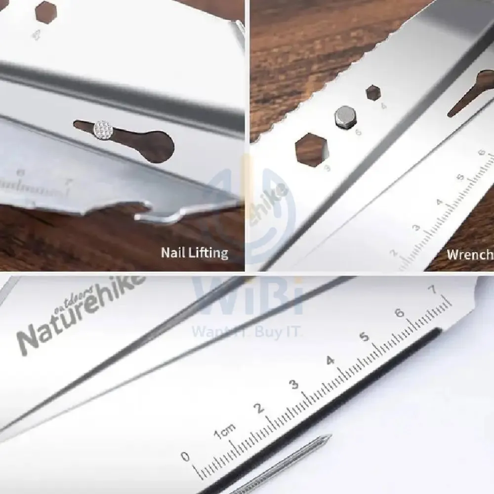 Naturehike Multi-Functional Outdoor Hand Shovel - Silver