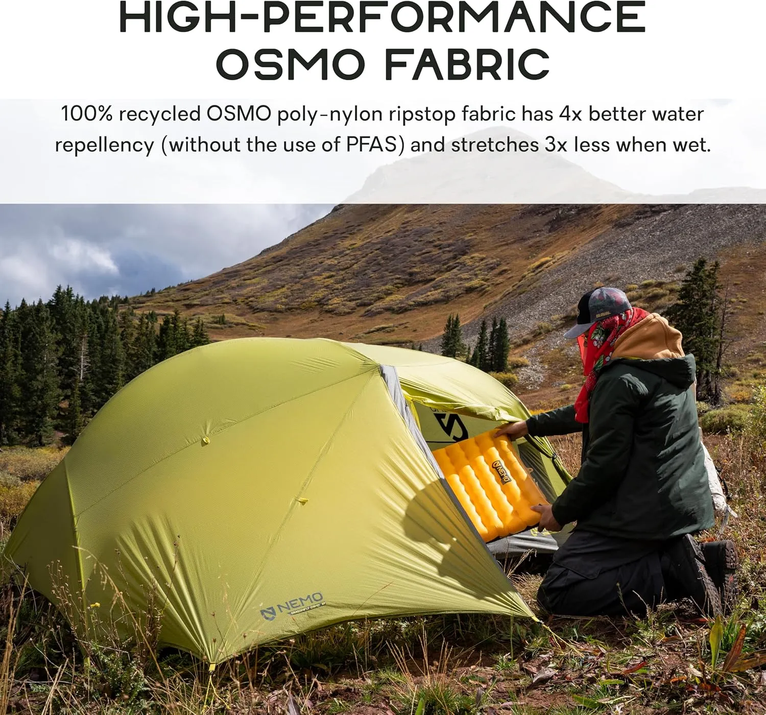 NEMO Equipment Dragonfly OSMO Ultralight Backpacking Tent