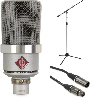 Neumann TLM 102 Package - Nickel Microphone with XLR Connector