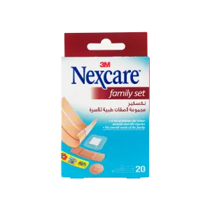 Nexcare First Aid Family Set Bandages 20pcs-FS 20