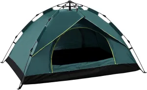 NIEH Outdoor Camping Tent Family Waterproof Camping Tents Easy Setup with Moisture-Proof pad Tent Sun Shade 2/3／4 Person
