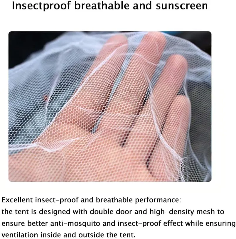 NIEH Tent Portable Multifunction Folding Automatic Waterproof Sunscreen Windproof Outdoor Family Camping Tents 3-4 Person