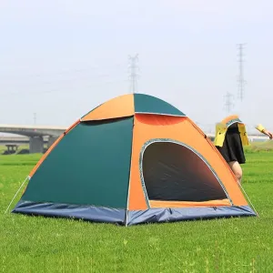 NIEH Tent Ultralight Portable Outdoor Camping Folding Automatic 3-4 Person Waterproof Family Tents