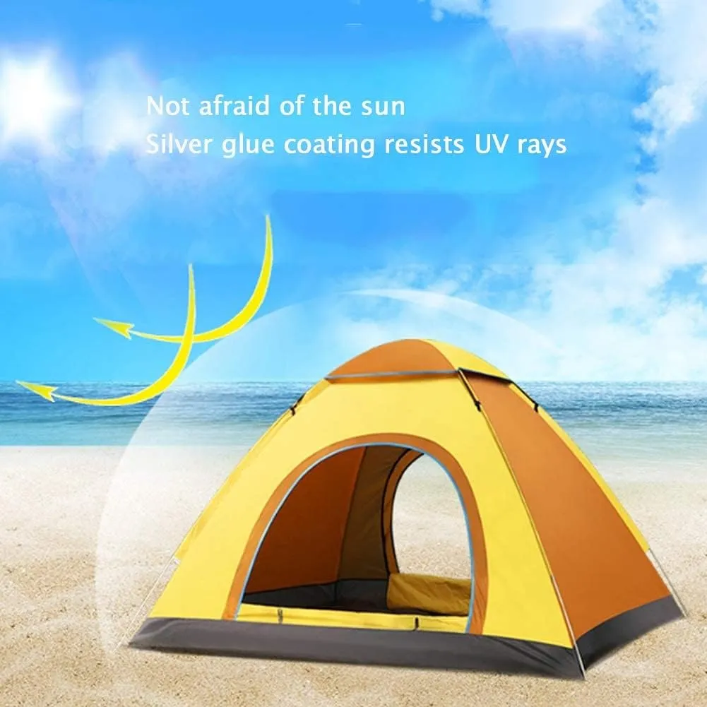 NIEH Tent Ultralight Portable Outdoor Camping Folding Automatic 3-4 Person Waterproof Family Tents