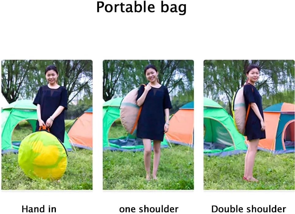 NIEH Tent Ultralight Portable Outdoor Camping Folding Automatic 3-4 Person Waterproof Family Tents