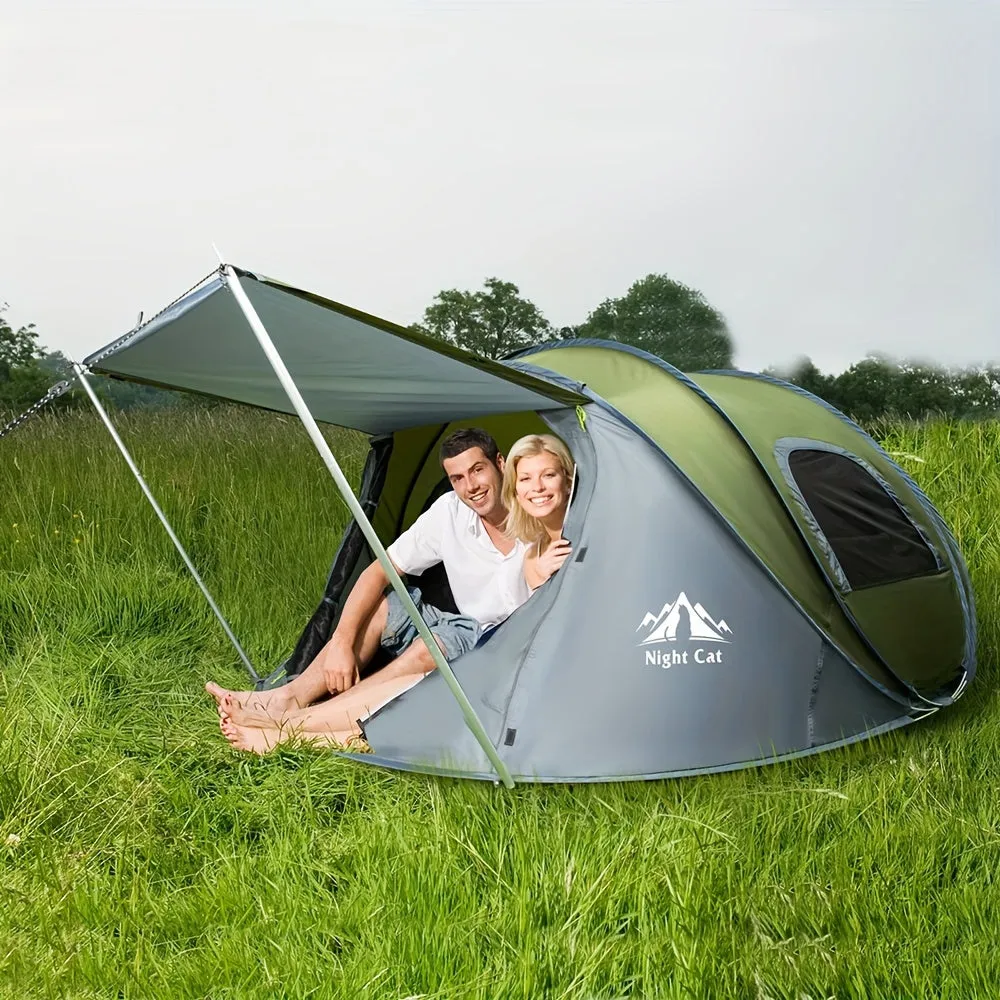 Night Cat Instant PopUp Tent Camping Made Easy