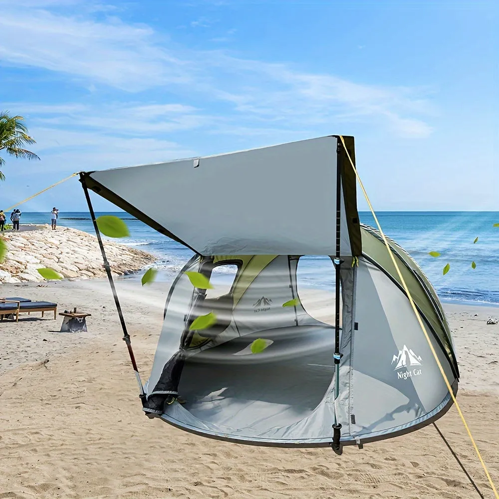 Night Cat Instant PopUp Tent Camping Made Easy