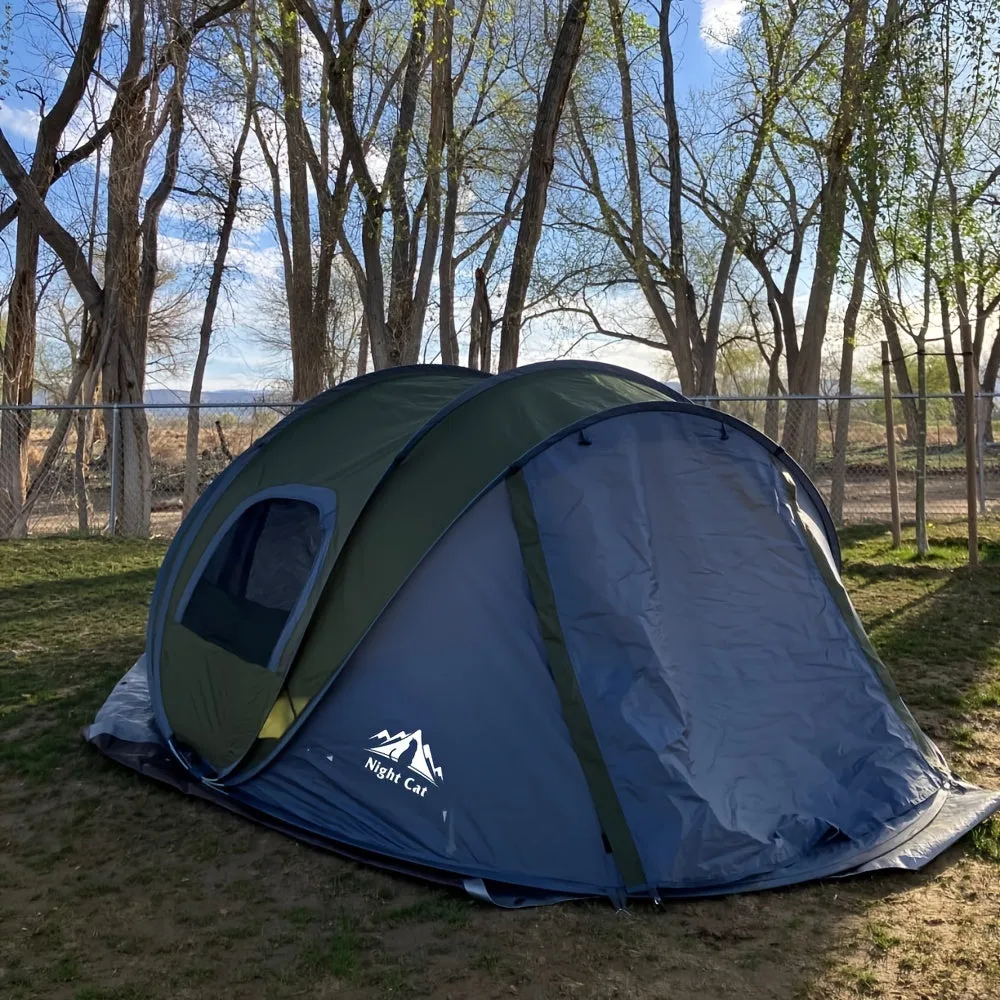 Night Cat Instant PopUp Tent Camping Made Easy