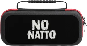 No Natto Portable Protective Shell Compatible with Switch Case Hard Travel Tote Bag with 20 Game Cartridges