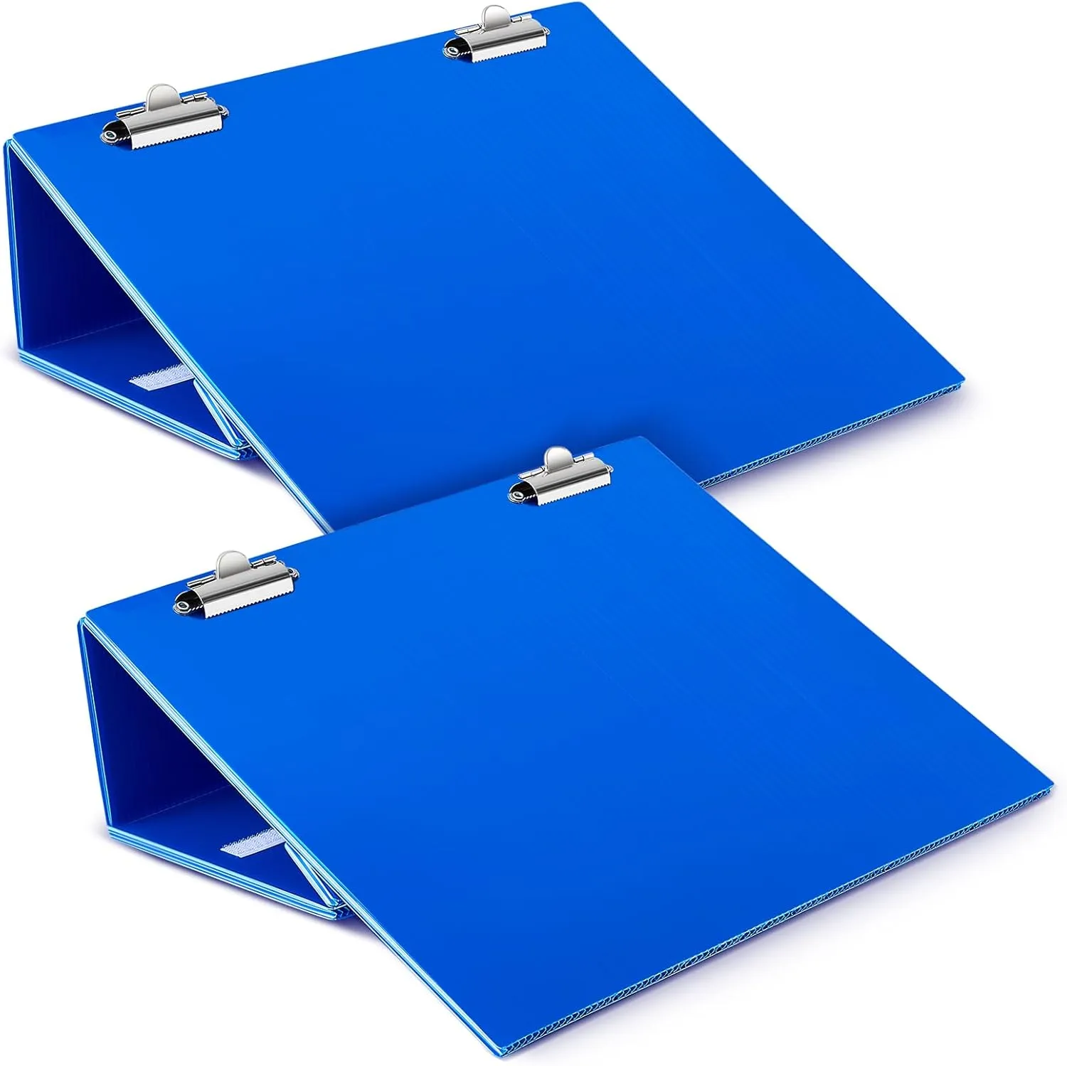 Nuanchu 2 Pcs Folding Slant Board for Writing 14 x 12 Inch Large Slanted Clipboard Adjustable Tilted Writing Board Sloped Surface to Improve Handwriting Legibility Endurance for Office Reading