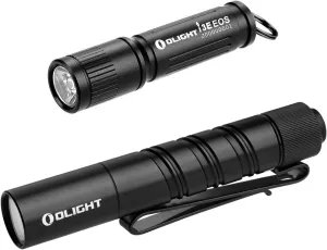 OLIGHT i3E EOS PMMA TIR Lens AAA EDC Flashlight Bundle with I3T 2 EOS Pocket Flash Light