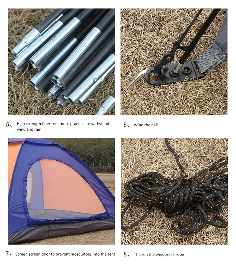 Outdoor Camping Resistant Weather Tent Protected Practical
