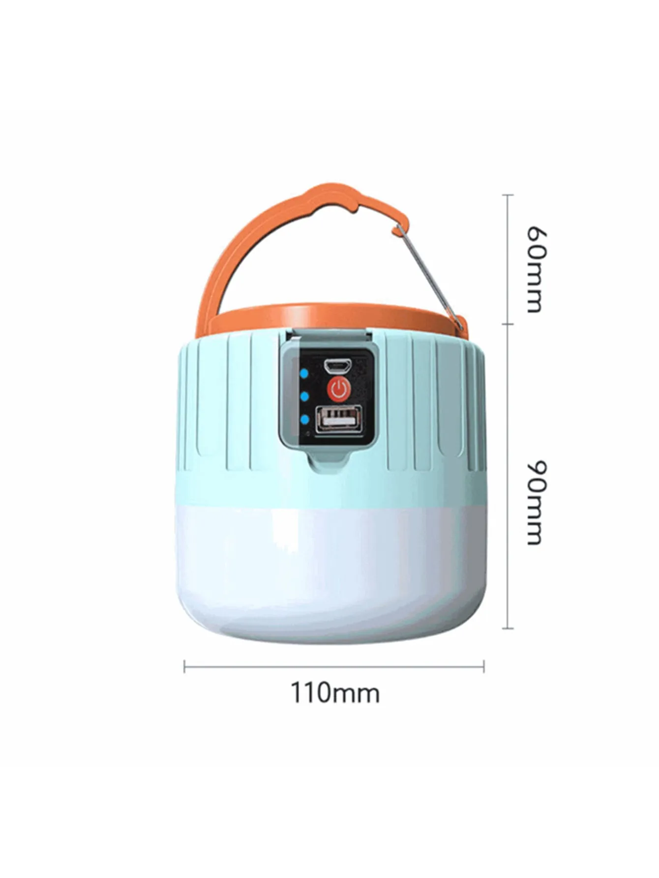 Outdoor LED solar charging remote control tent light