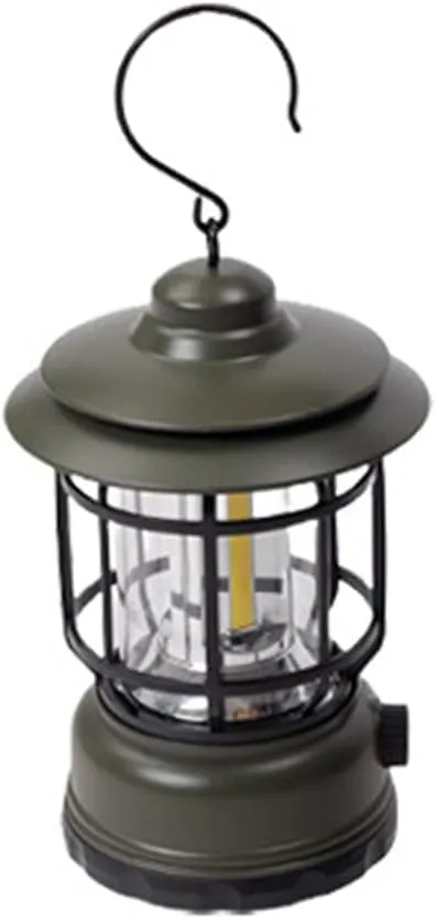 Outdoor Portable Camping Light USB able Compact HandLamp Cordless Tent Light Stepless Dimming Night Light