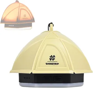 Outdoor Portable Camping Light USB Reable Compact HandLamp Cordless Tent Light Stepless Dimming Night Light/1667