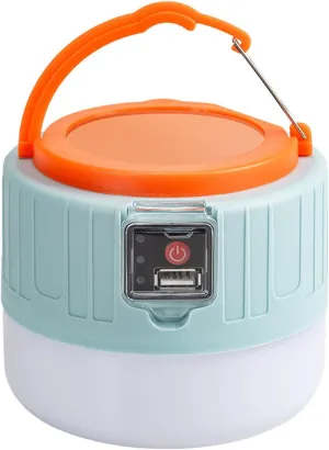 Outdoor Solar LED Camping Lights USB Rechargeable Tent Lighting Portable Light Bulbs Easy to Use