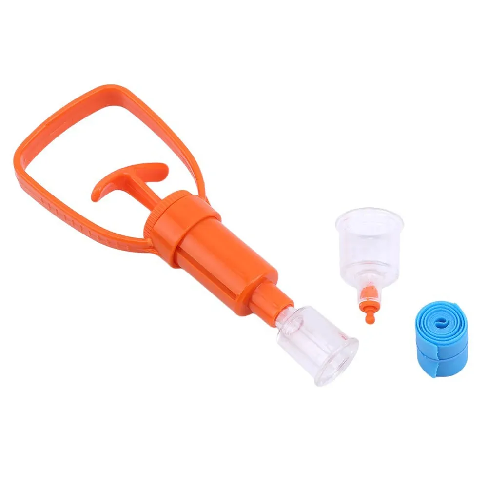 Outdoor Venom Extractor Pump - First Aid Kit for Snake, Mosquito, Bee Bites - Survival Vacuum Suction Pump for Camping and Hiking