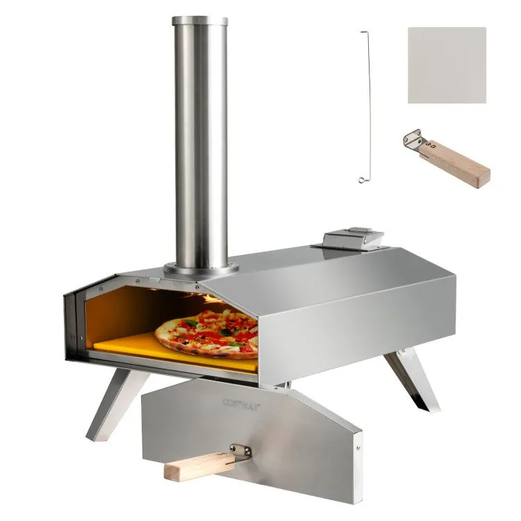 Oven Pizza Inch Stainless Portable Budget-friendly Pizza with High-demand Steel 12 Stone Outdoor
