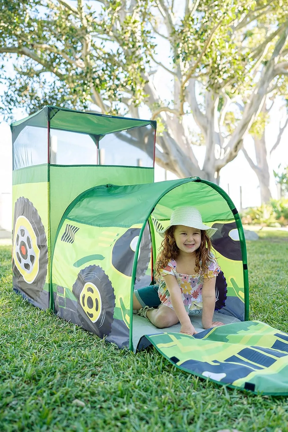 Pacific Play Tents 20463 Tractor Play House Tent 56" x 45" x 28"