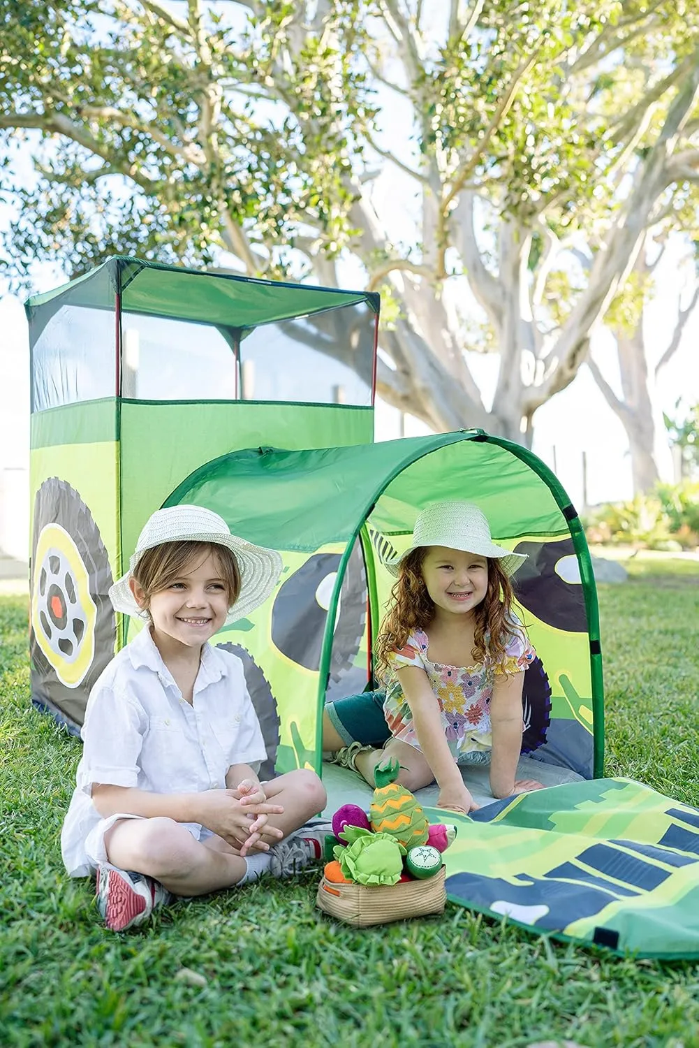 Pacific Play Tents 20463 Tractor Play House Tent 56" x 45" x 28"