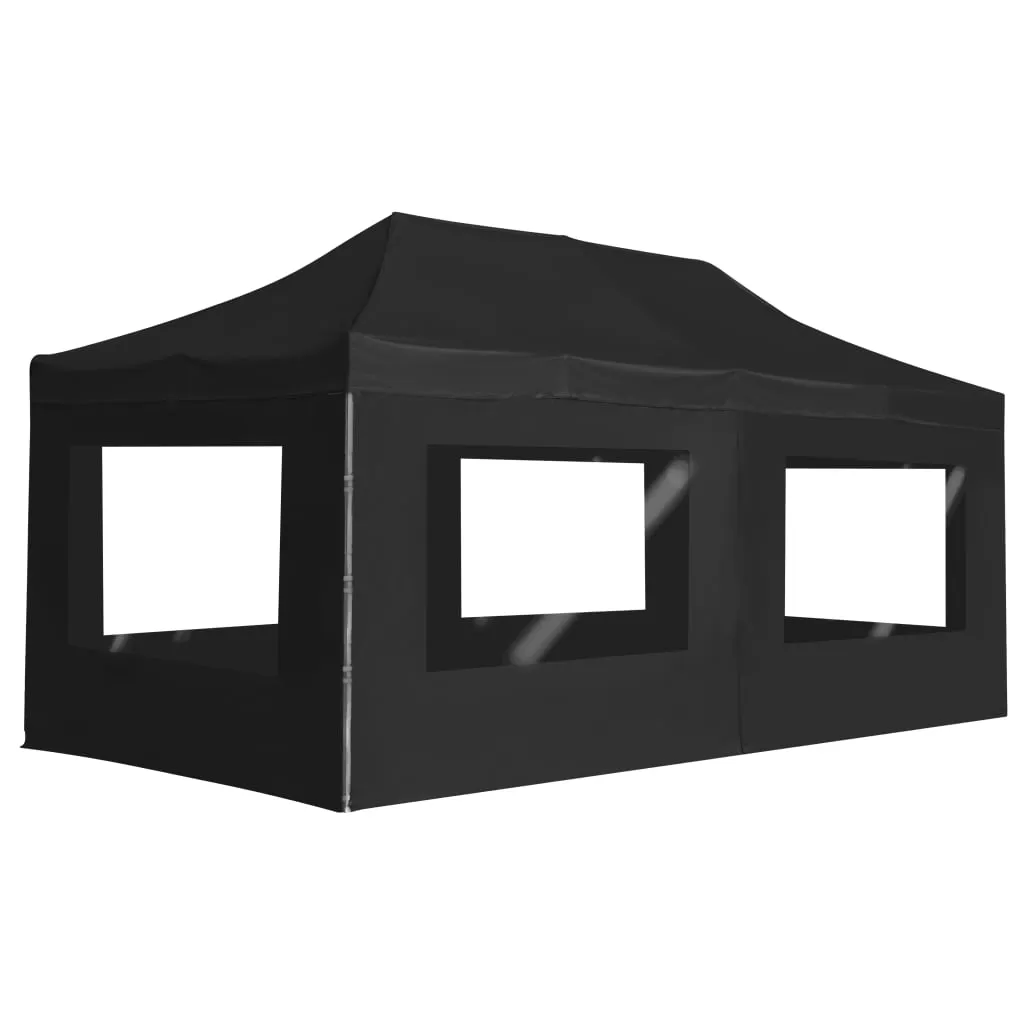 Party Tent Pop up Canopy Tent Folding Patio Gazebo with Walls Aluminum