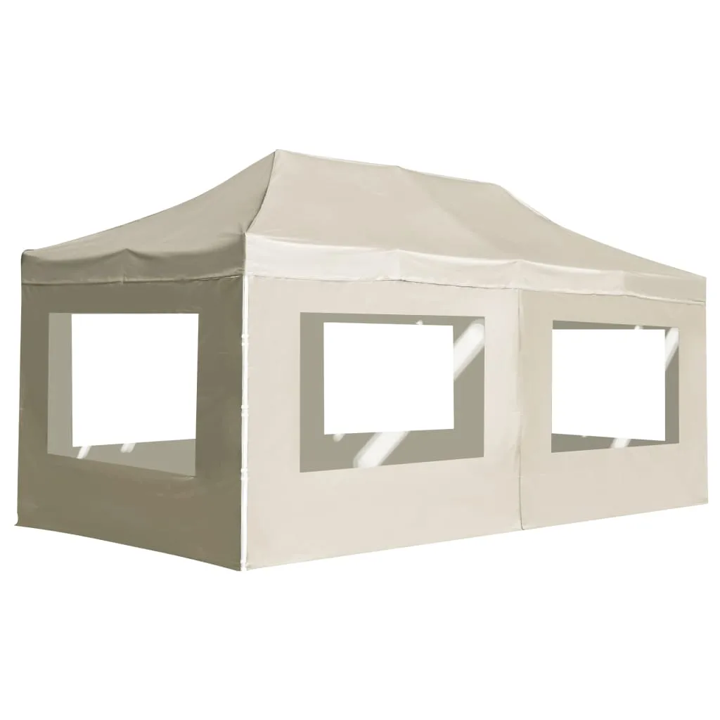 Party Tent Pop up Canopy Tent Folding Patio Gazebo with Walls Aluminum