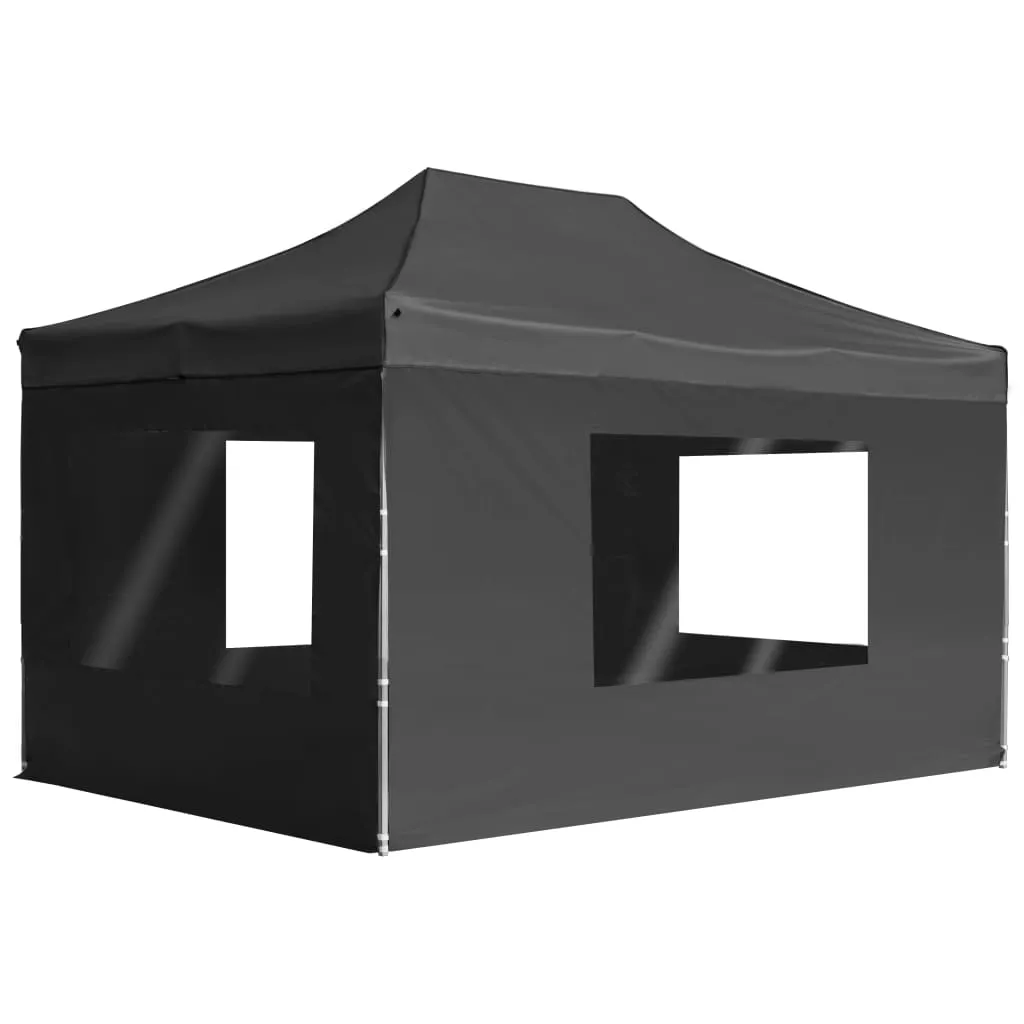 Party Tent Pop up Canopy Tent Folding Patio Gazebo with Walls Aluminum
