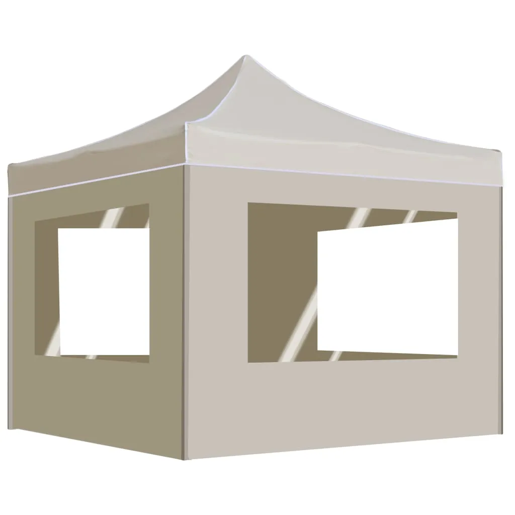 Party Tent Pop up Canopy Tent Folding Patio Gazebo with Walls Aluminum