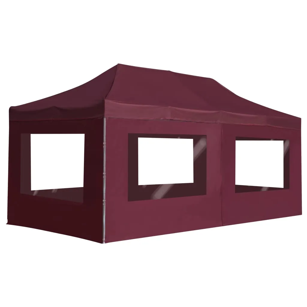 Party Tent Pop up Canopy Tent Folding Patio Gazebo with Walls Aluminum