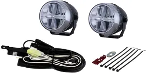 Piaa 02770 LP270 2.75" LED Fog Light Kit (SAE Compliant), White