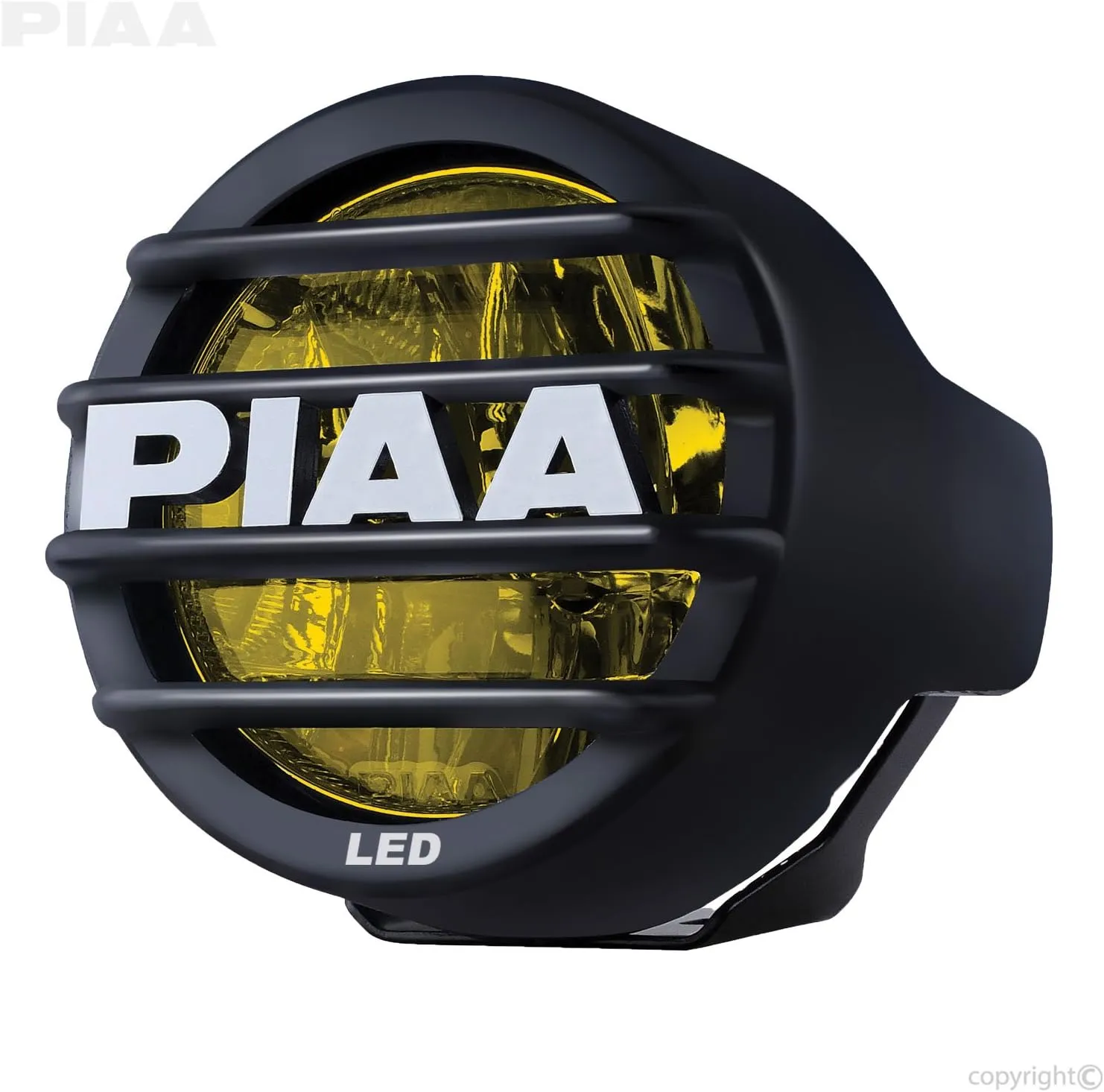 Piaa 12-05300 LP530 Yellow 3.5"" Single LED Ion Fog Light (SAE Compliant)", white
