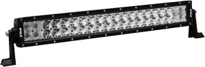 Piaa 26-06120 QUAD SERIES Black 20" Dual Row LED Light Bar Kit in Combo Beam