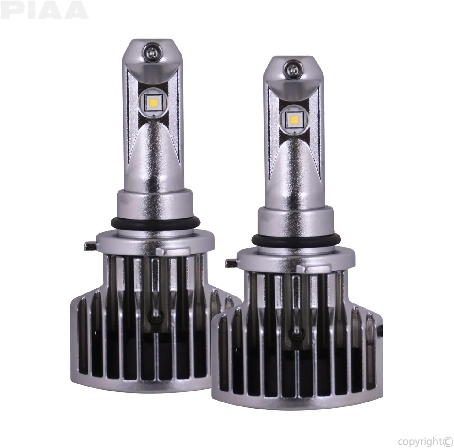 PIAA 26-17495 G3 9005 LED Bulb (6200K 12/24V 23W Twin Pack), white