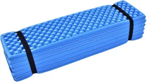 Pilipane Ultra Lightweight Inflatable Sleeping Mat, Outdoor Foam Camping Mat, Folding Beach Tent Sleeping Pad Watertight Mattress for Camping, Backpacking, Hiking(蓝色)