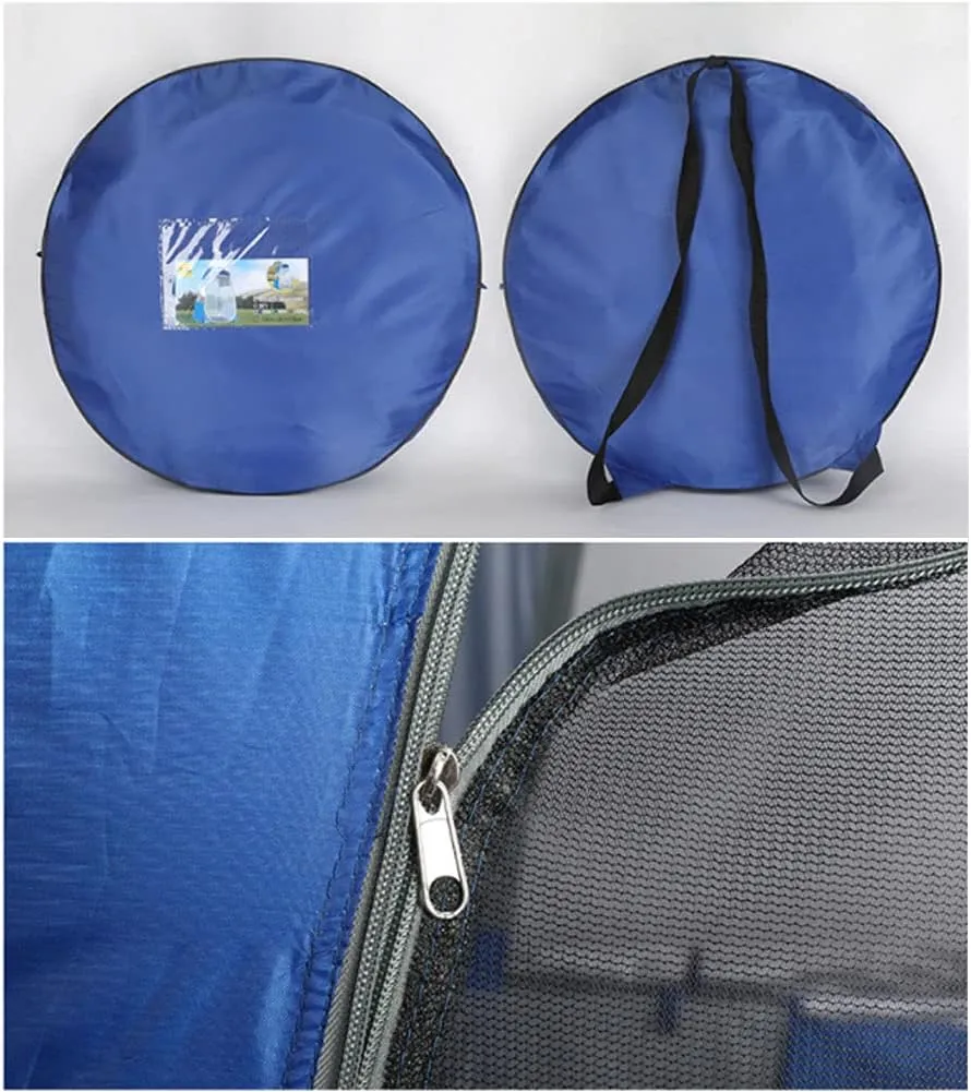 Pop Up Privacy Shower Tent Outdoor Toilet Dressing/Changing Room Portable Changing Tent for Camping Toilet Shower Privacy Shelters – Spacious, Extra Tall and Waterproof with Utility Accessories