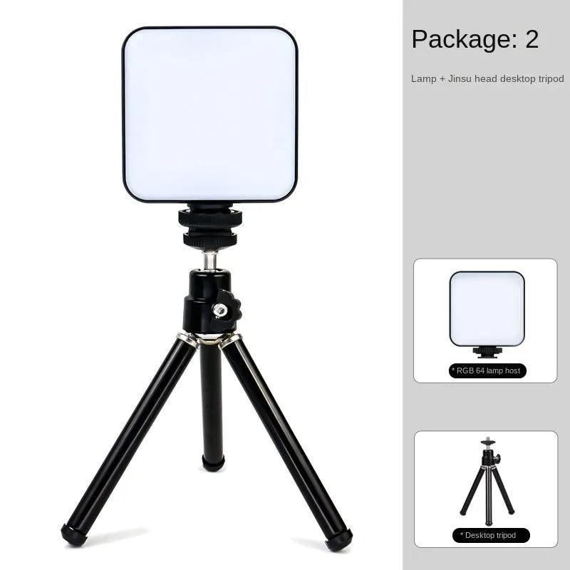 Porcket RGB Lamp Portable Mini Selfie Fill Light conference livestream