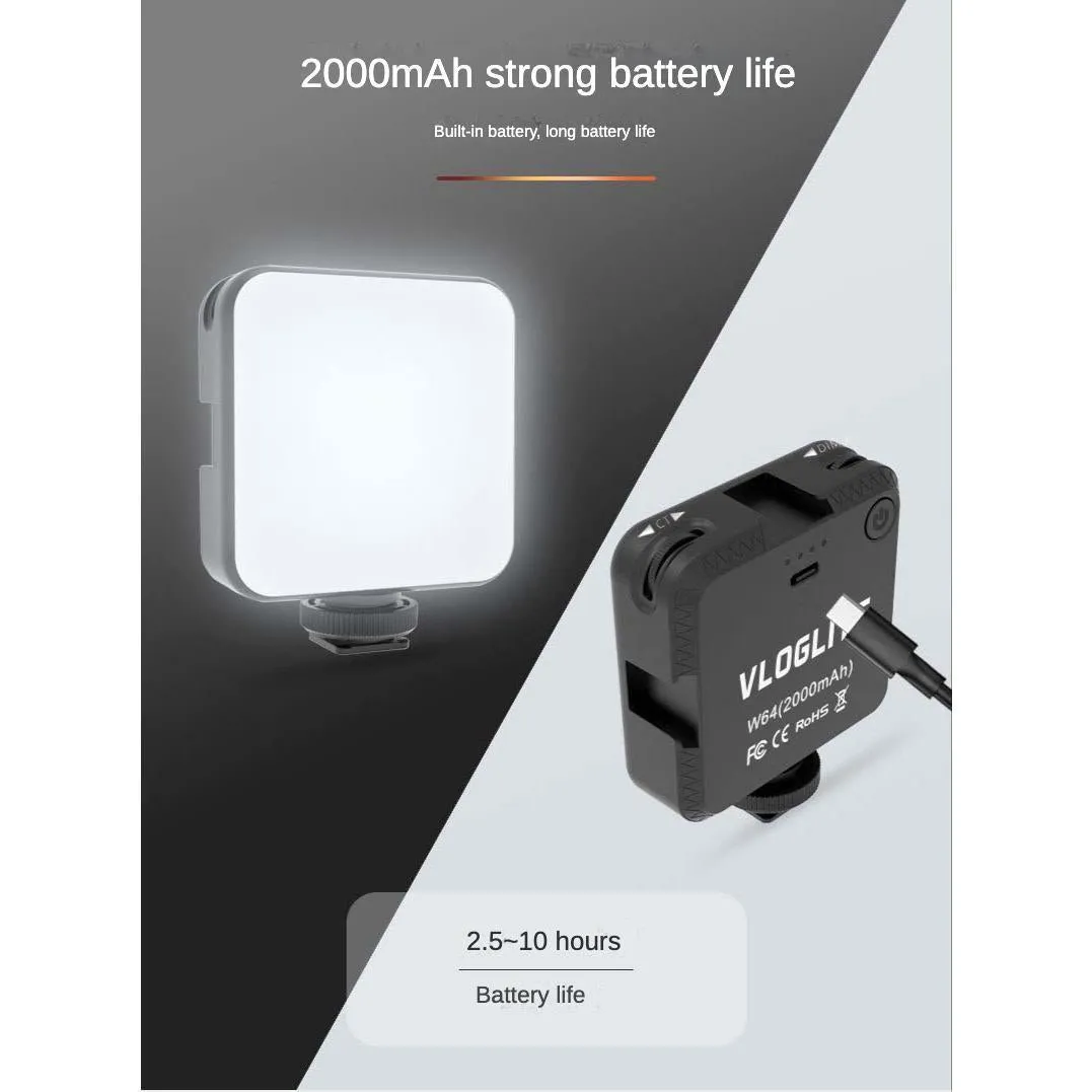 Porcket RGB Lamp Portable Mini Selfie Fill Light conference livestream