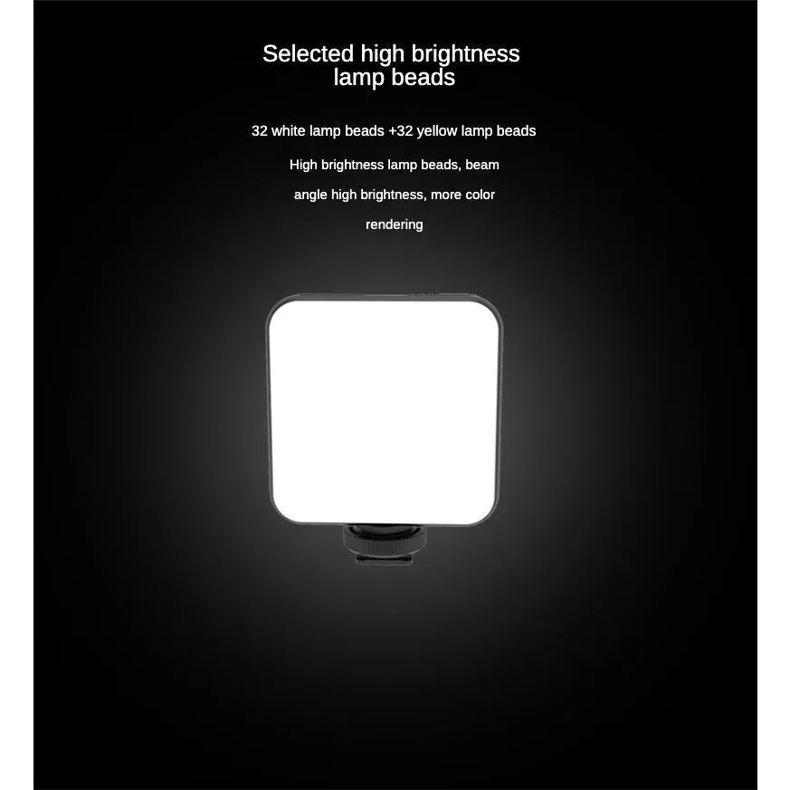 Porcket RGB Lamp Portable Mini Selfie Fill Light conference livestream